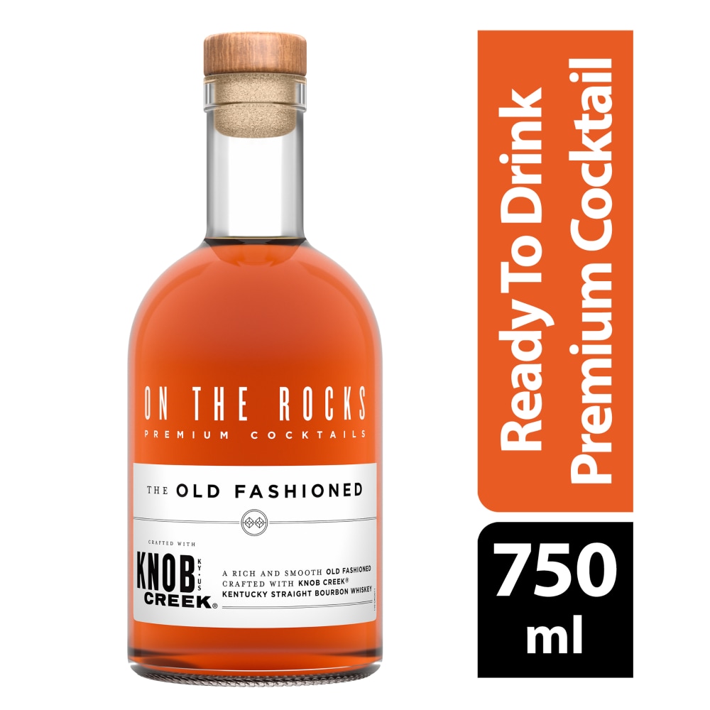 On The Rocks Knob Creek Old Fashioned Ready to Drink Cocktail