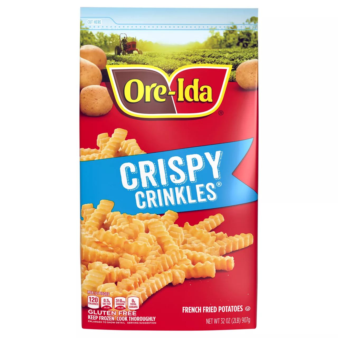 Ore-Ida Golden Crinkles Frozen French Fried Potatoes