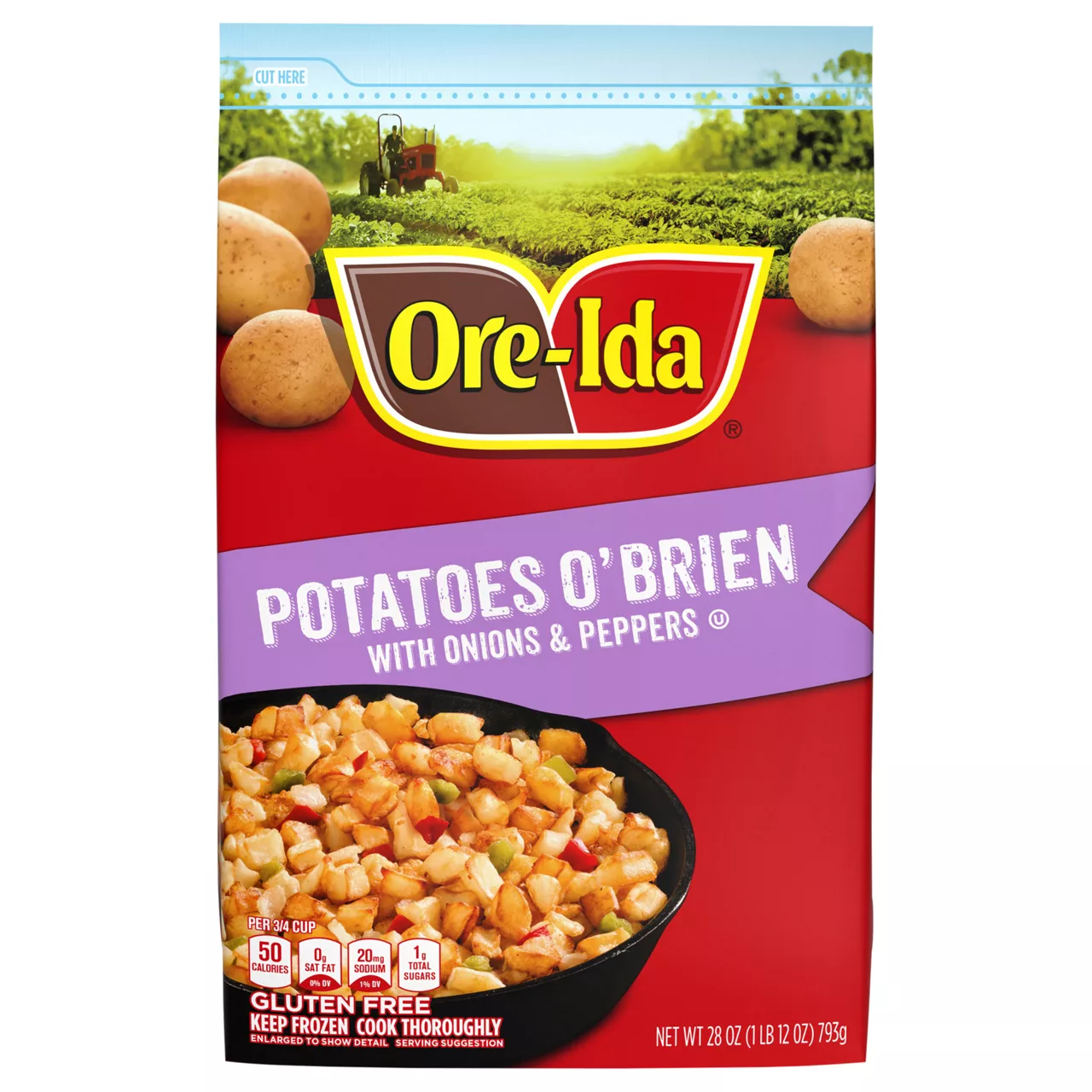 Ore-Ida Potatoes O'brien With Onions & Peppers