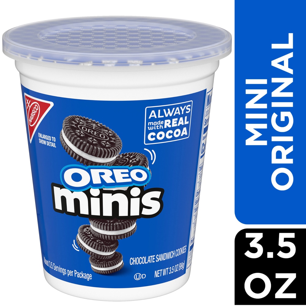 Nabisco Oreo Mini Chocolate Sandwich Cookies Go-Paks!
