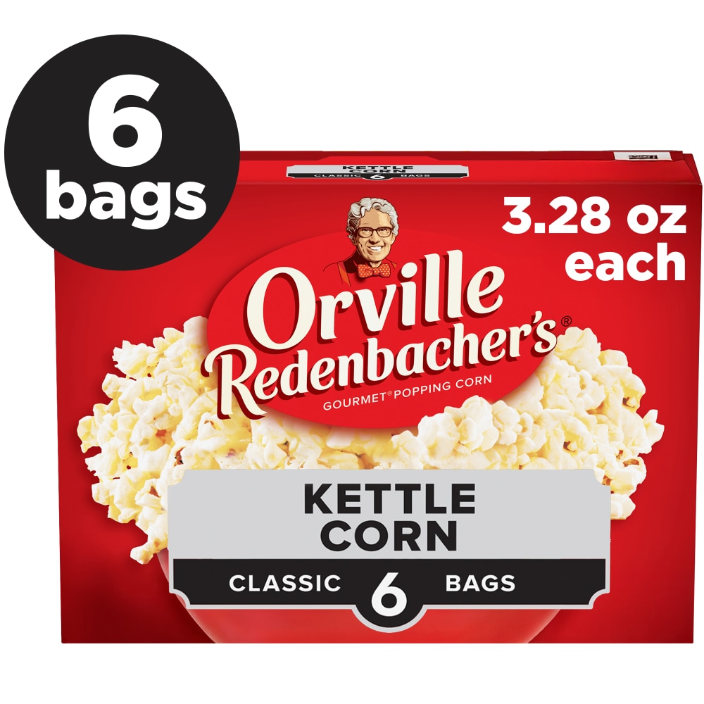 Orville Redenbacher's Kettle Corn Popcorn, Microwave Popcorn