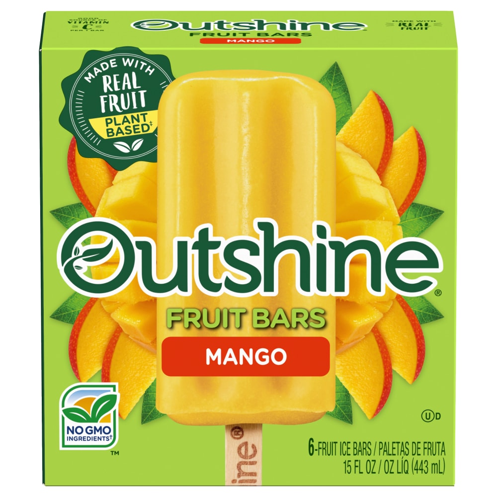 Outshine Mango Fruit Ice Bars