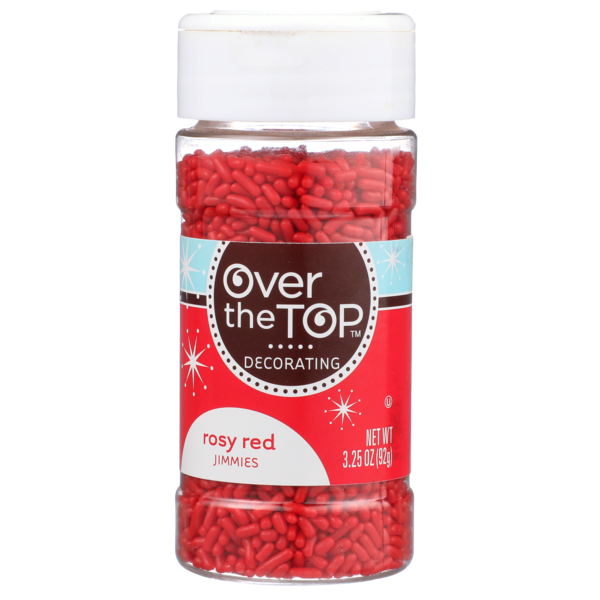 Over The Top Rosy Red Jimmies