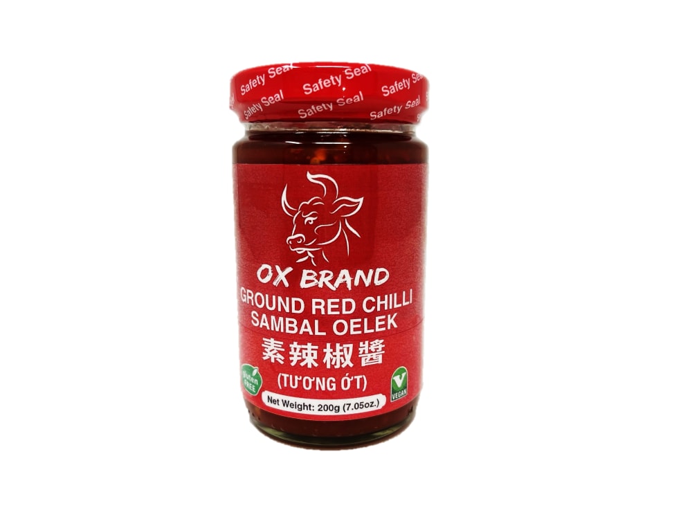 Ox Brand Oelek Ground Red Chili Sauce