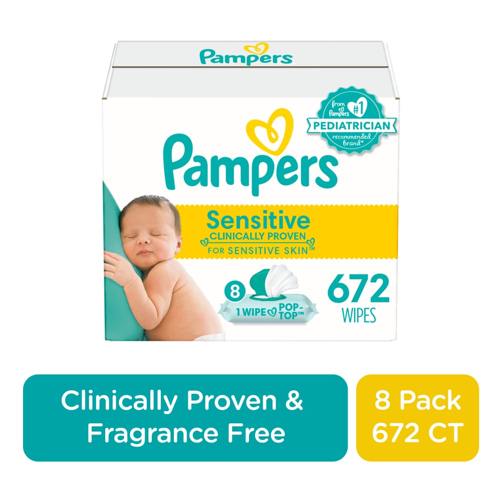 Pampers Sensitive Baby Wipes