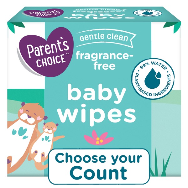 Parent's Choice Fragrance Free Baby Wipes (Choose Your Count)