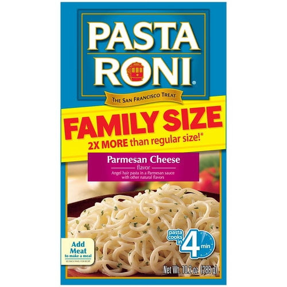 Pasta Roni Parmesan Cheese 10.2 Ounce Paper Box