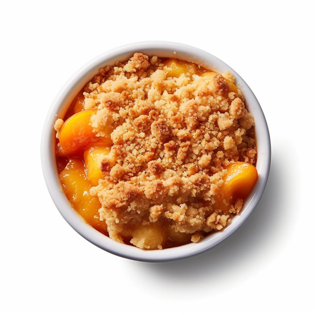 Peach Crumble