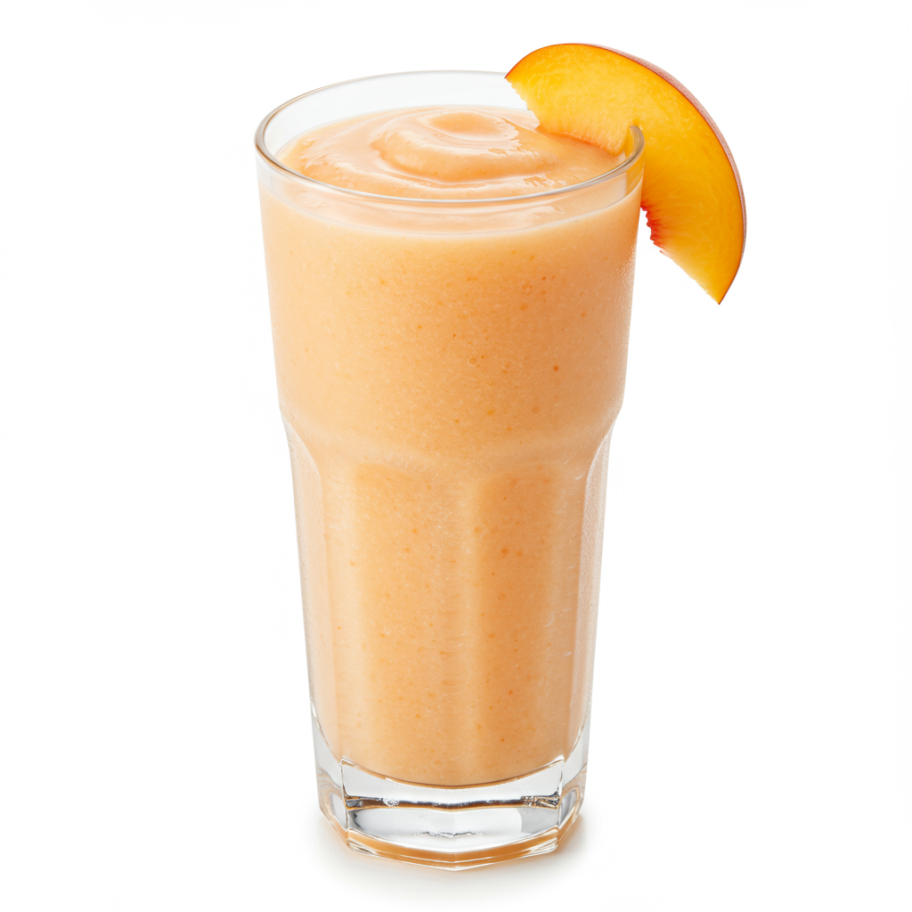 peach smoothie