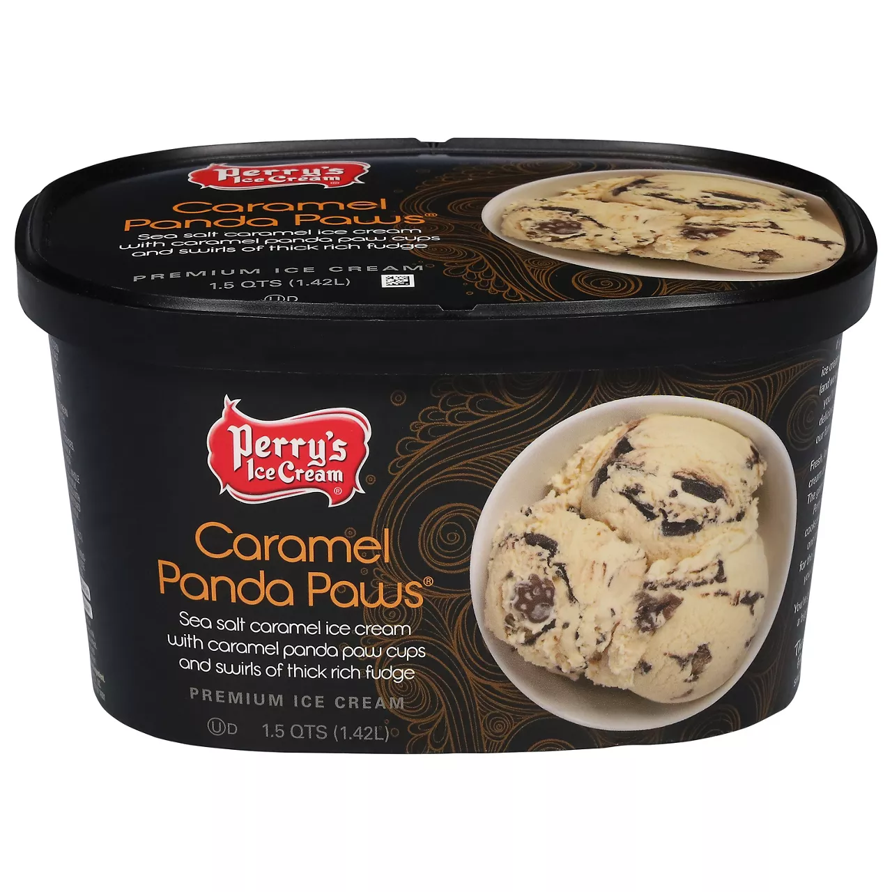 Perry's Ice Cream Caramel Panda Paws, Premium