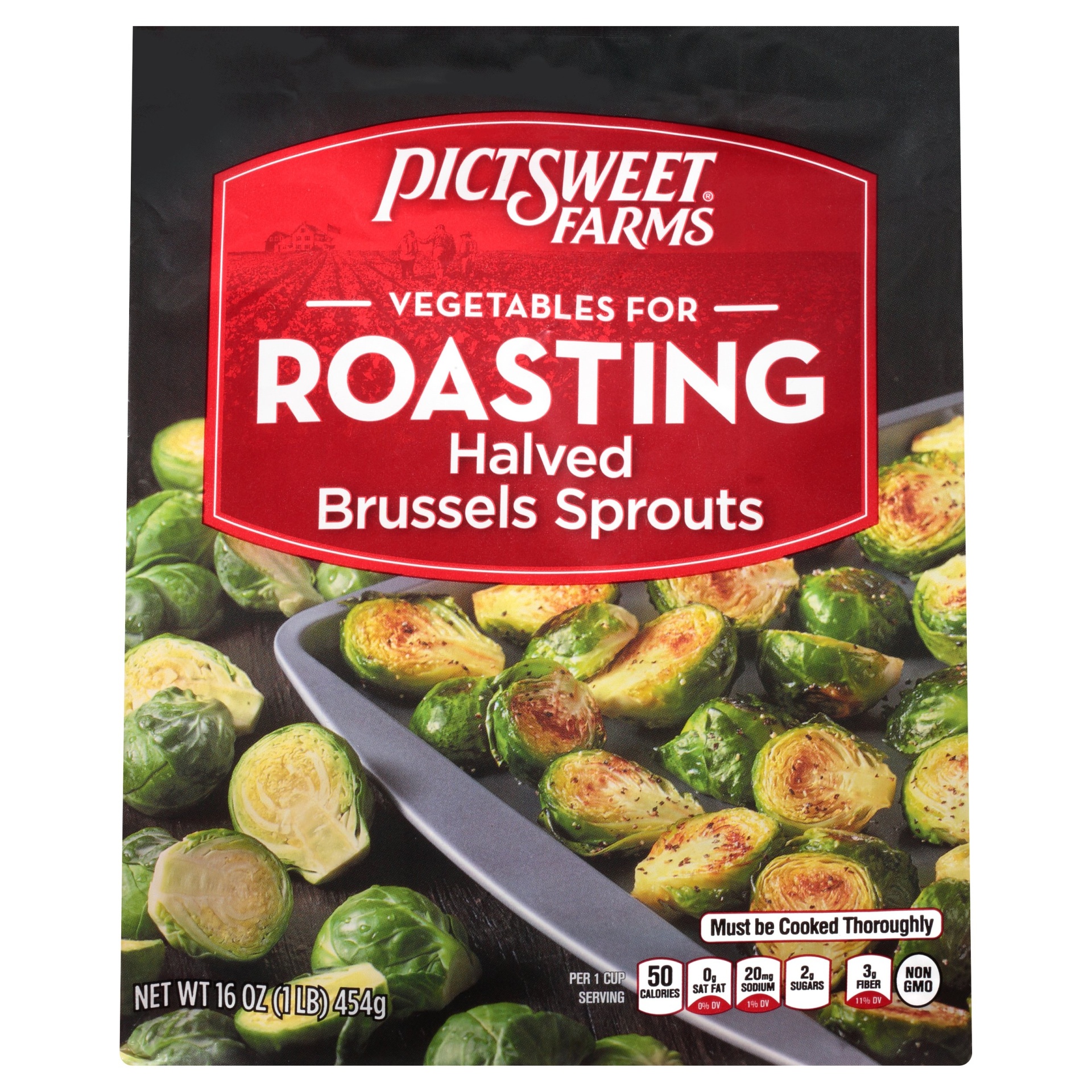 Pictsweet Farms Vegetables for Roasting Vegetables for Roasting Halved Brussels Sprouts