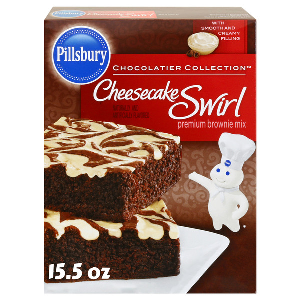 Pillsbury Cheesecake Swirl Premium Brownie Mix