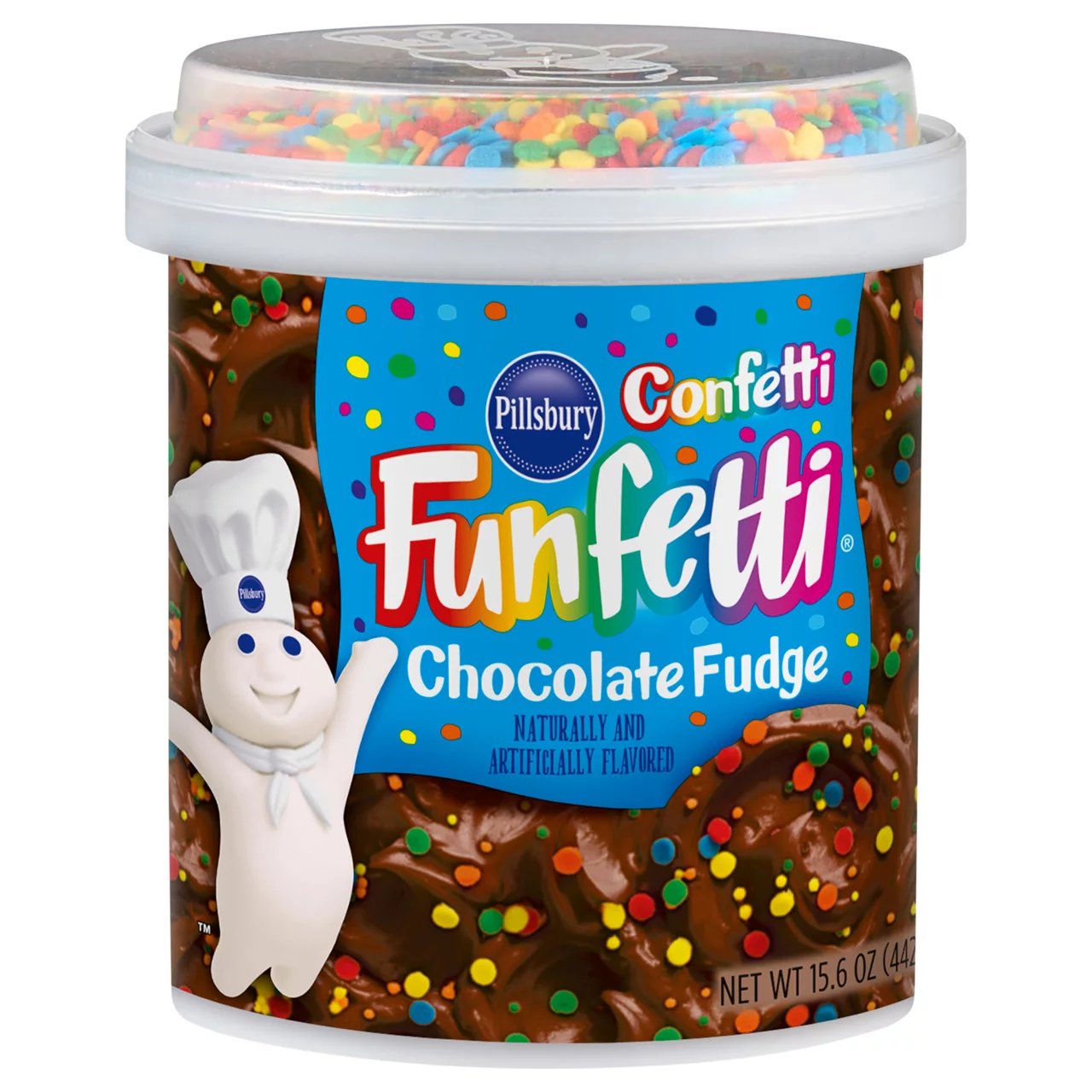 Pillsbury Funfetti Chocolate Fudge Frosting