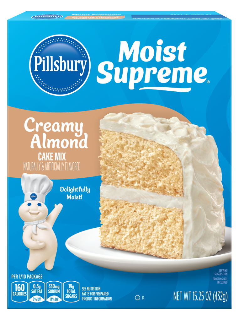 Pillsbury Moist Supreme® Premium Creamy Almond Cake Mix