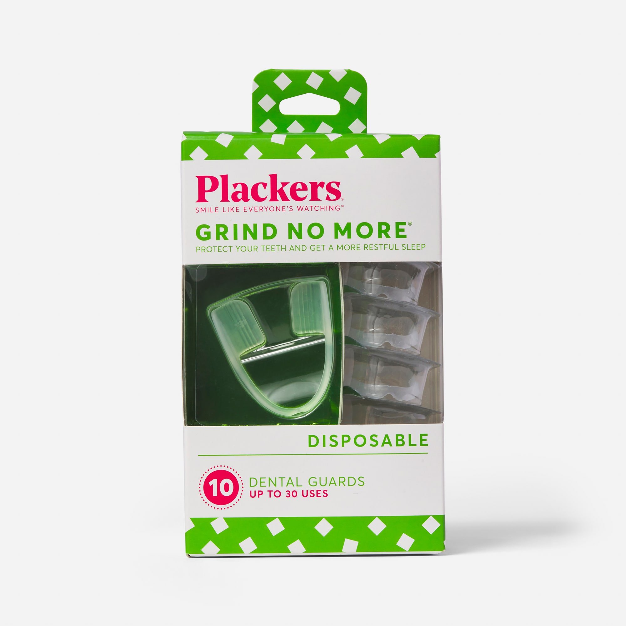 Plackers Grind No-More Dental Night Protector Disposable Units