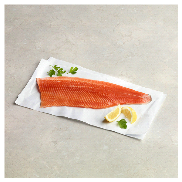 Plu-Seafood Fish, Trout, Rainbow, Farmed, Raw