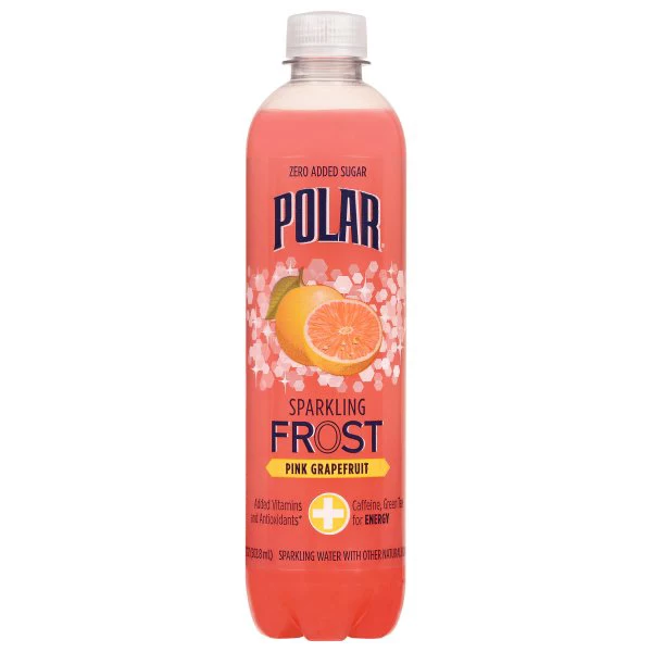 Polar Sparkling Frost Sparkling Water Pink Grapefruit