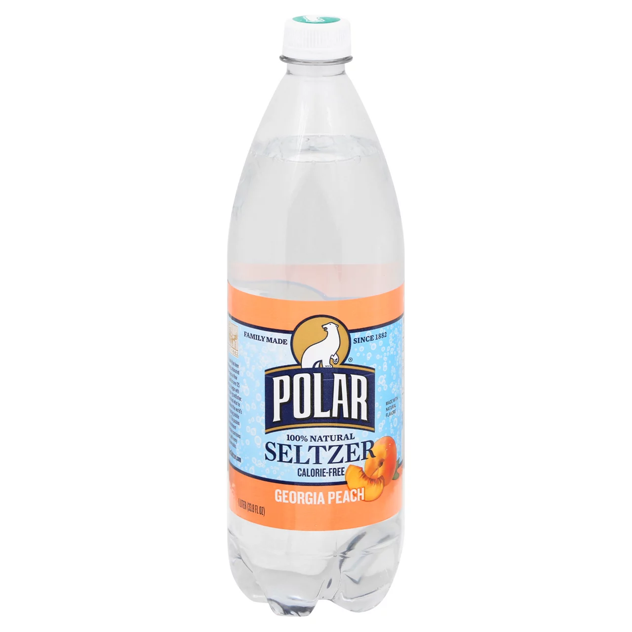 Polar Seltzer, 100% Natural, Georgia Peach
