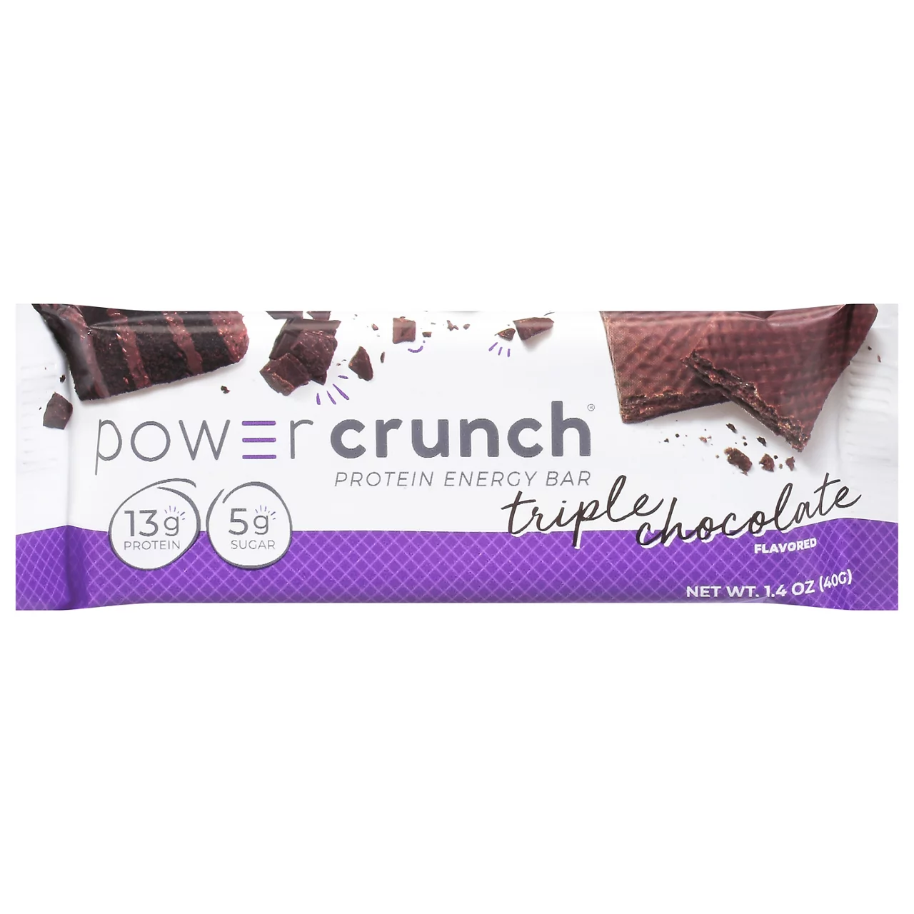 Power Crunch Triple Chocolate Protein Energy Bar - Case of 12