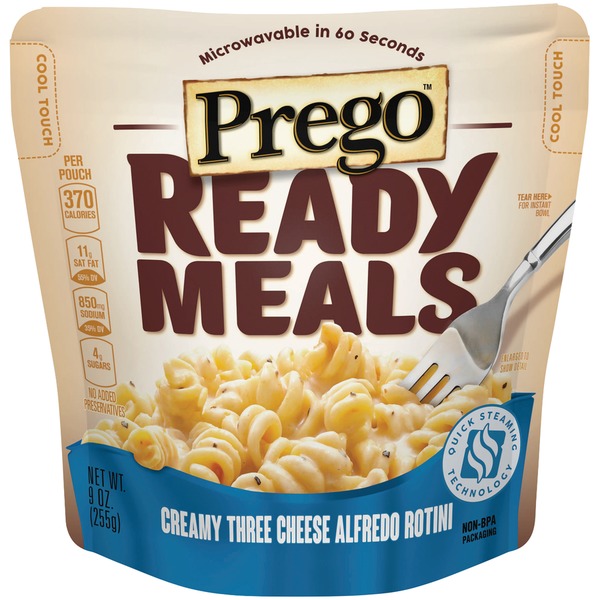 Prego Ready Meals Creamy Three Cheese Alfredo Rotini