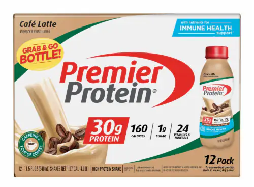 Premier Protein® Cafe Latte Grab & Go Protein Shake