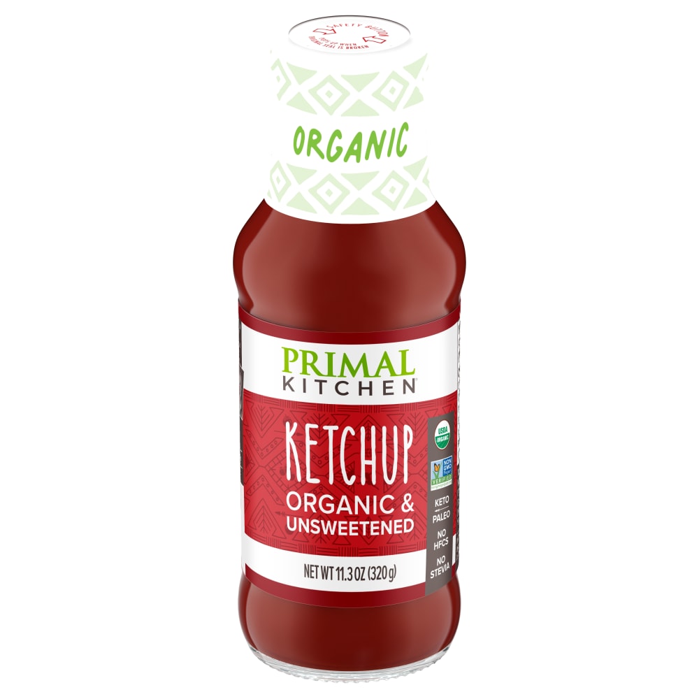 Primal Kitchen Organic and Unsweetened Ketchup