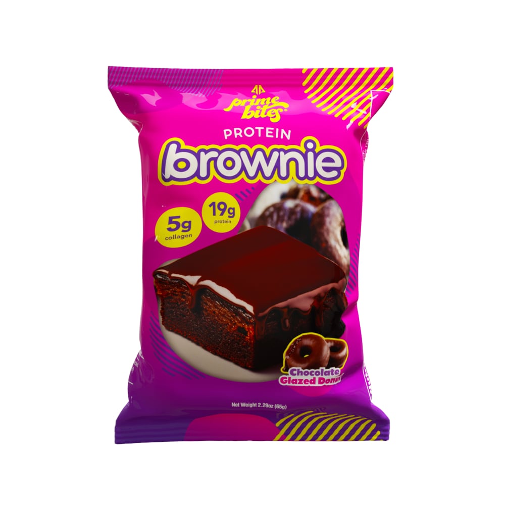 Prime Bites® Protein Brownie Chocolate Glazed Donut