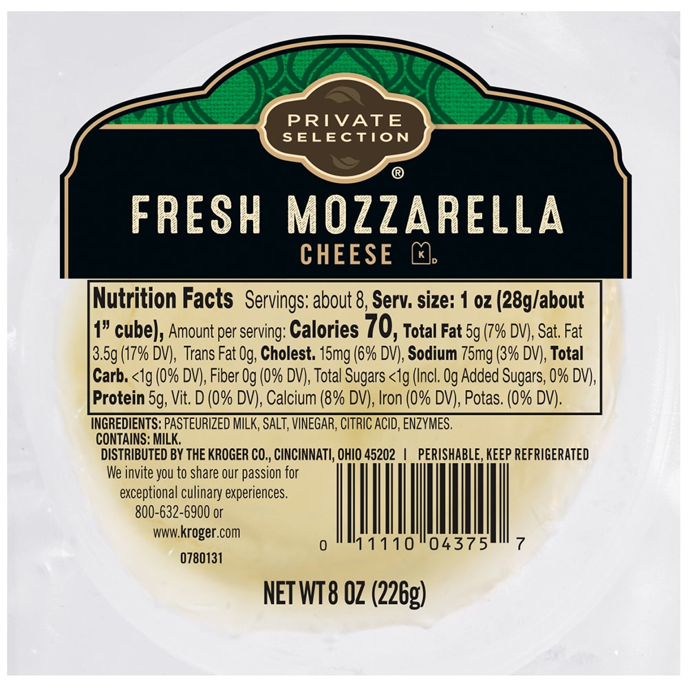 Private Selection® Fresh Mozzarella Cheese