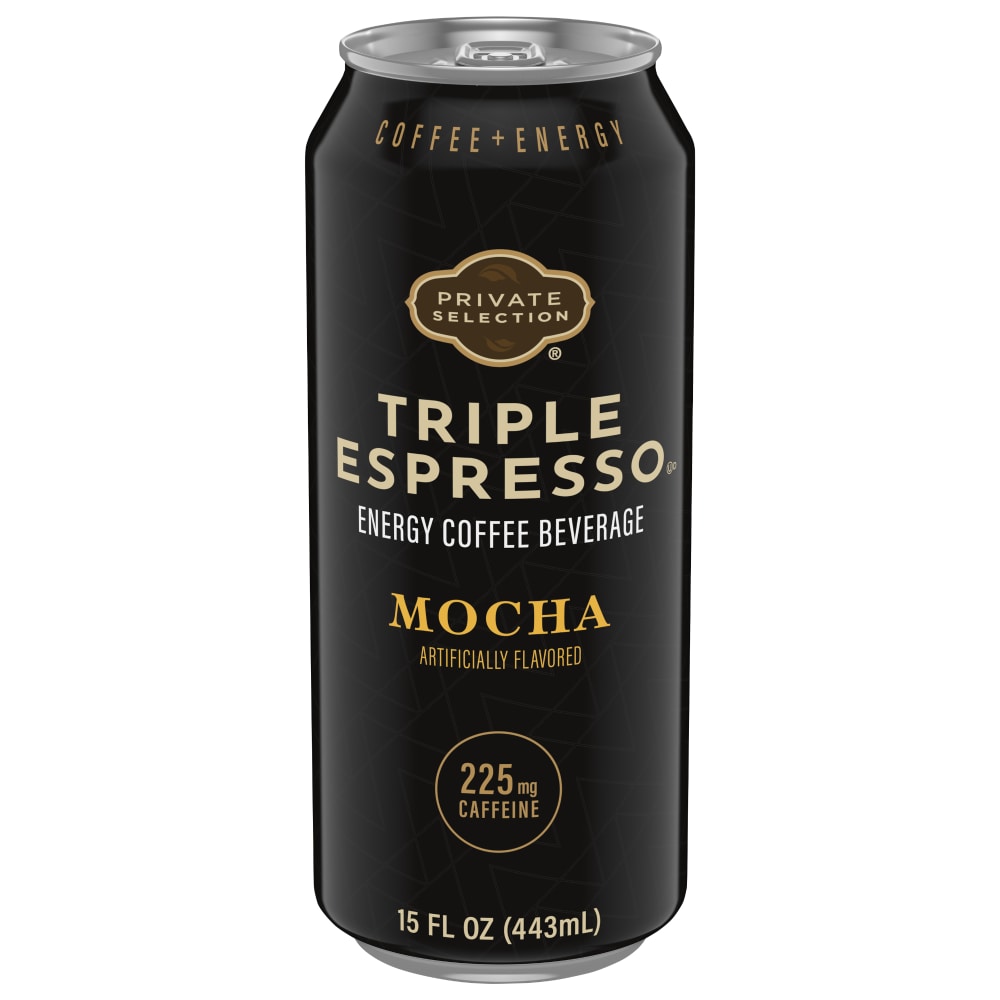 Private Selection® Mocha Triple Espresso Iced Coffee Can