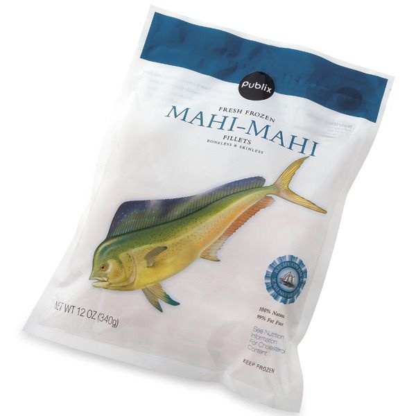 Publix Fresh Frozen Mahi Mahi Fillets Boneless & Skinless