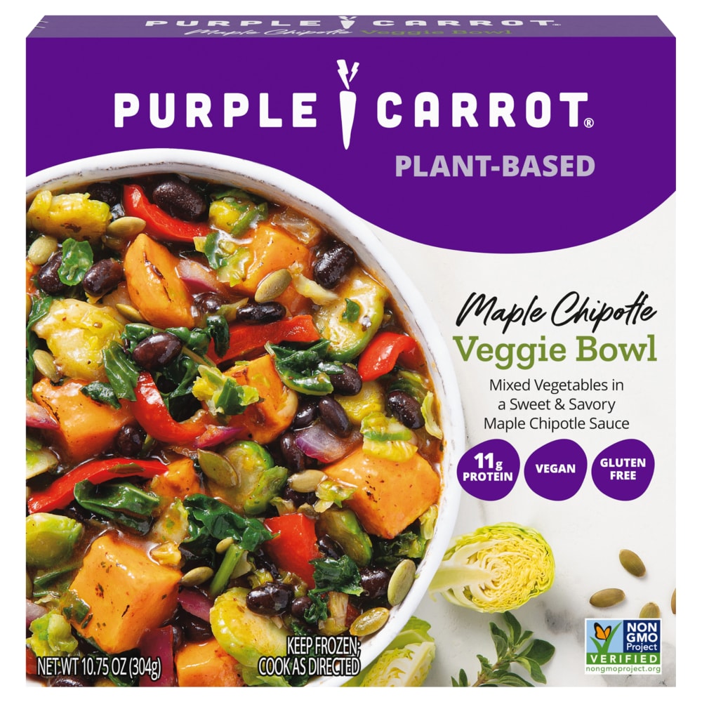 Purple Carrot® Maple Chipotle Veggie Bowl Vegan Frozen Meal