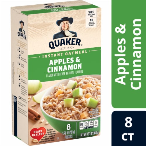 Quaker Instant Oatmeal, Apple & Cinnamon