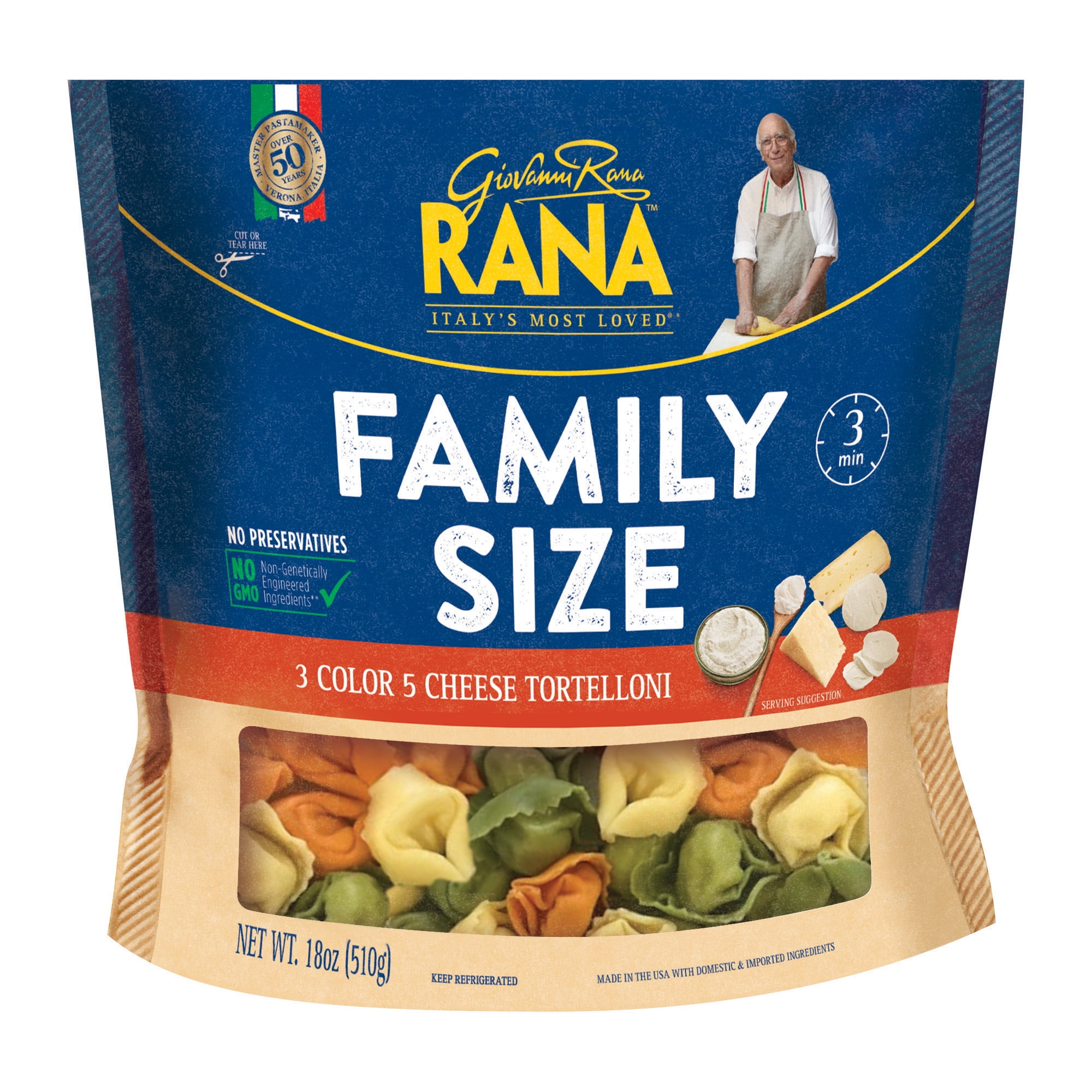 Rana Tri Color Tortelloni