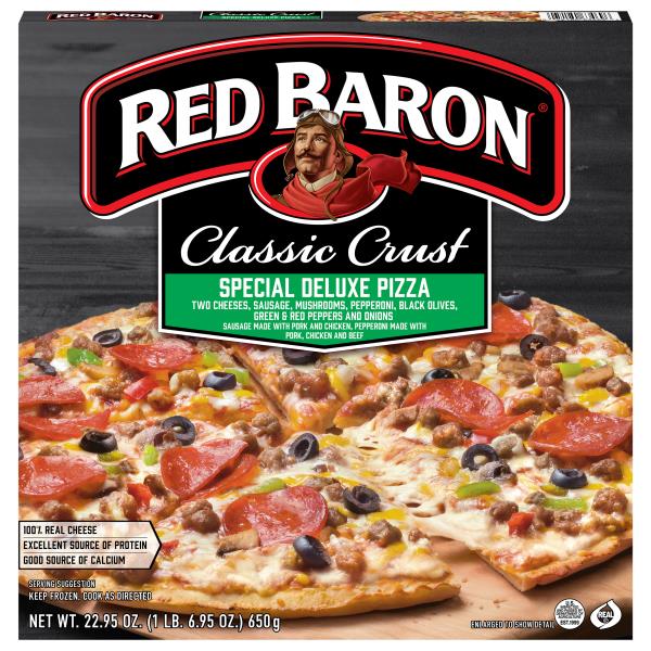 Red Baron Special Deluxe Classic Crust Frozen Pizza