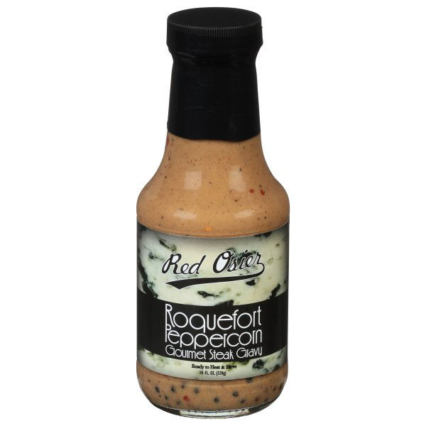 Red Osier Gourmet Steak Gravy, Roquefort Peppercorn