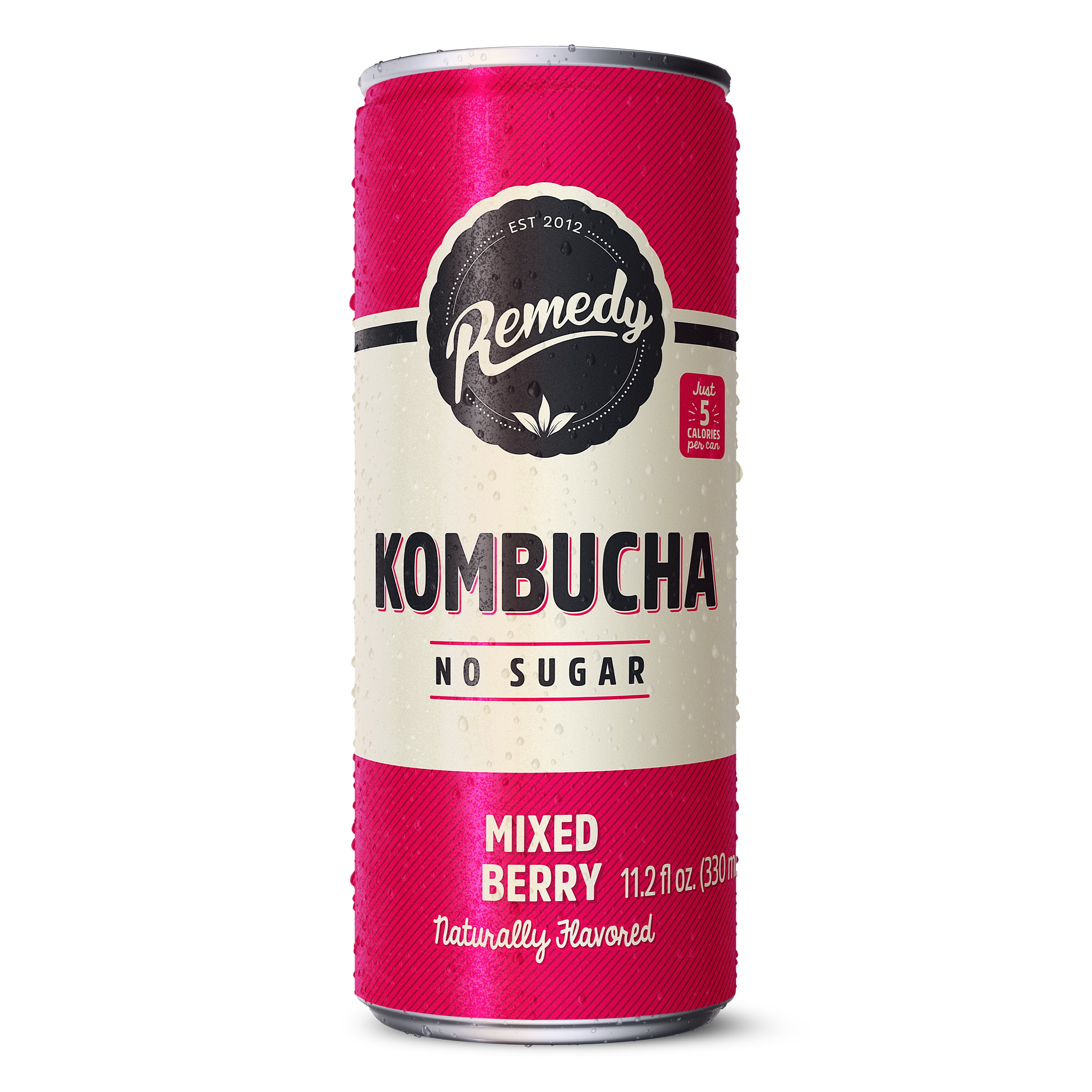 Remedy Kombucha Mixed Berry Low Calorie Sugar Free