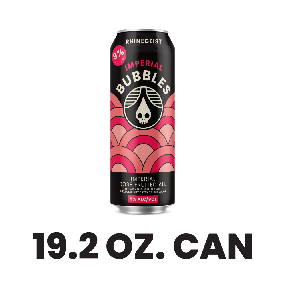 Rhinegeist Imperial Bubbles Imperial Rose Fruited Ale Can