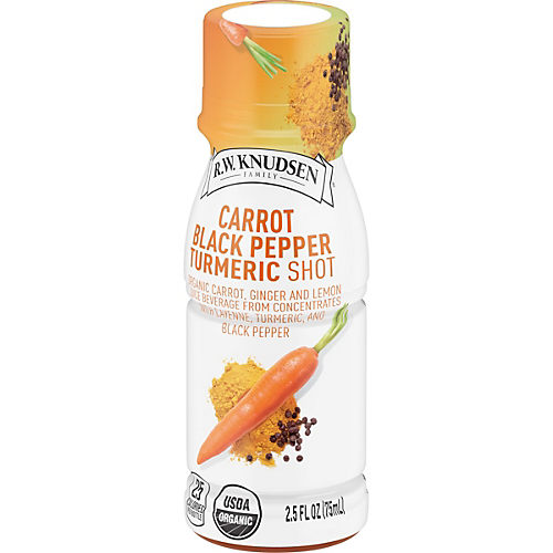 Rw Knudsen Organic 2.5 Fluid Ounce Carrot Turmeric Shot