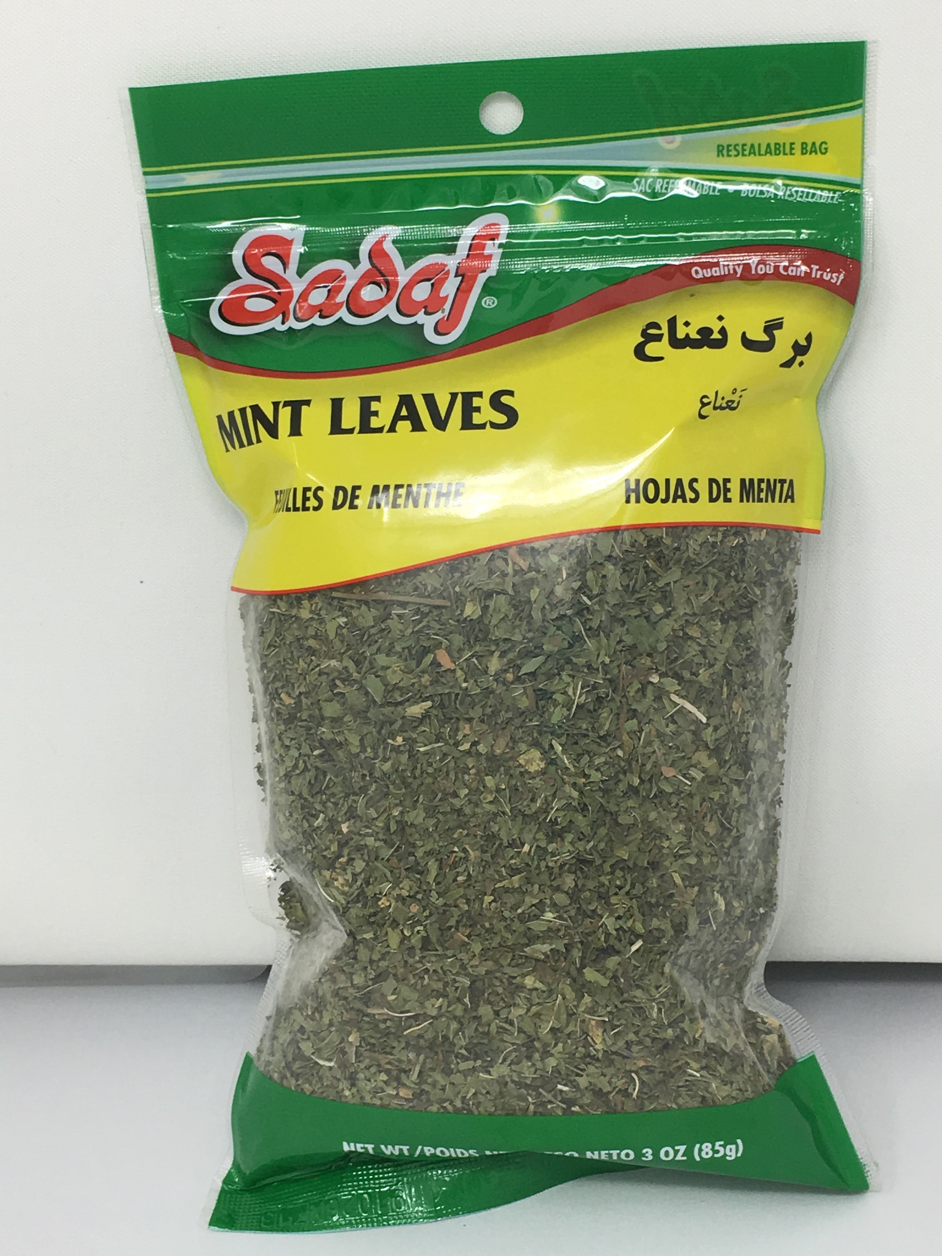 Sadaf Mint Leaves Cut