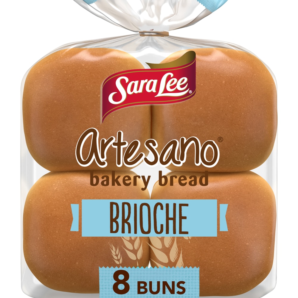 Sara Lee Artesano Brioche Hamburger Buns