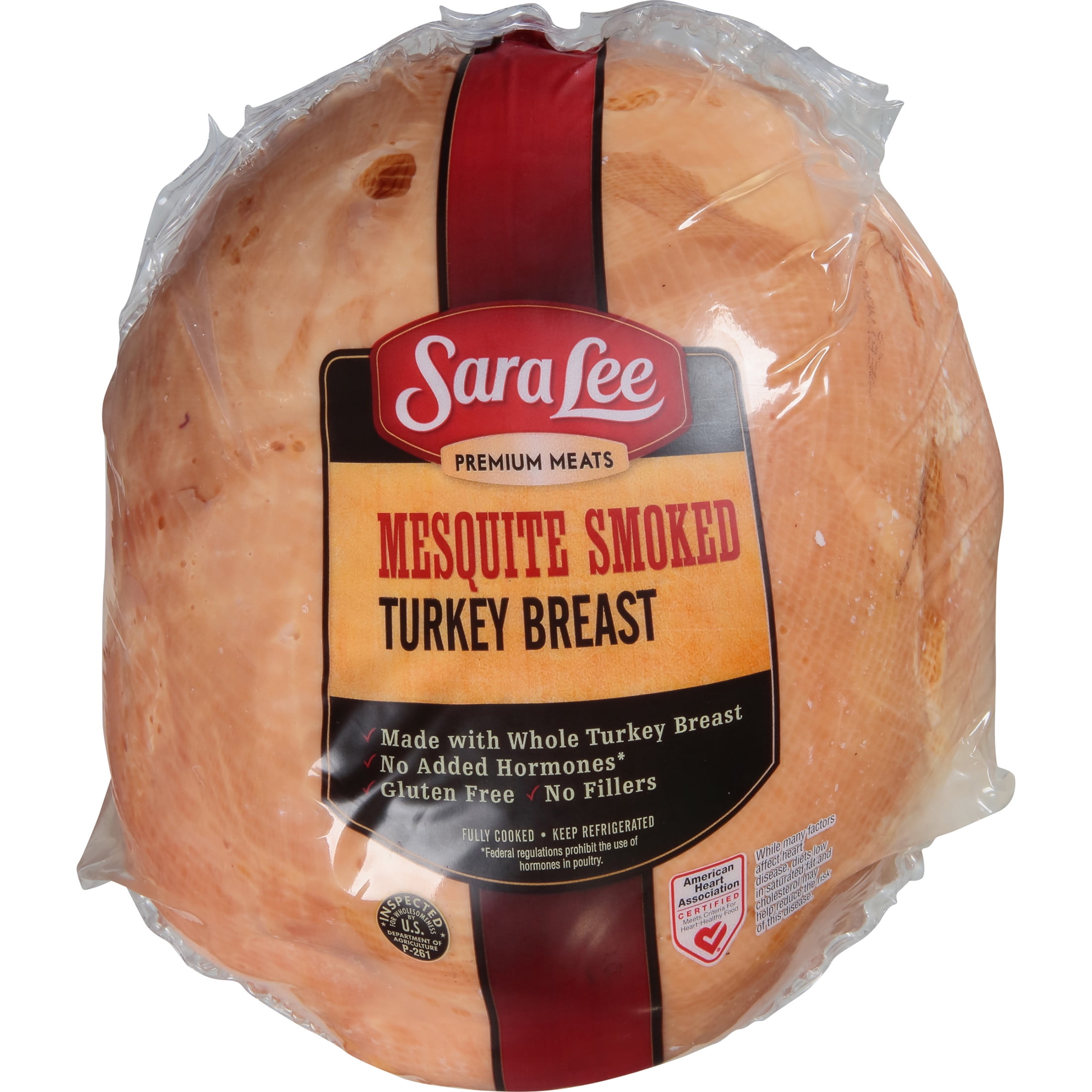 Sara Lee Premium Meats Gluten Free Healthy Heart Mesquite Smoked Turkey Breast, Deli Sliced