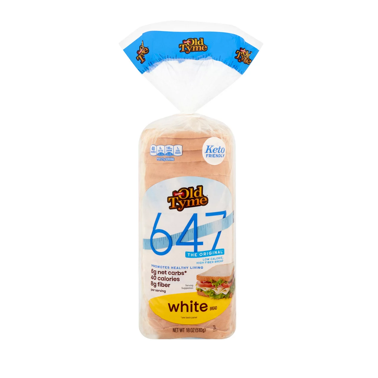 Schmidt's Old Tyme 647 Sliced White Bread