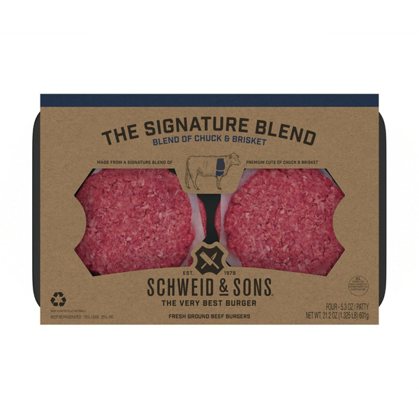 Schweid And Sons Burgers Signature Series Chuck Brisket Burger