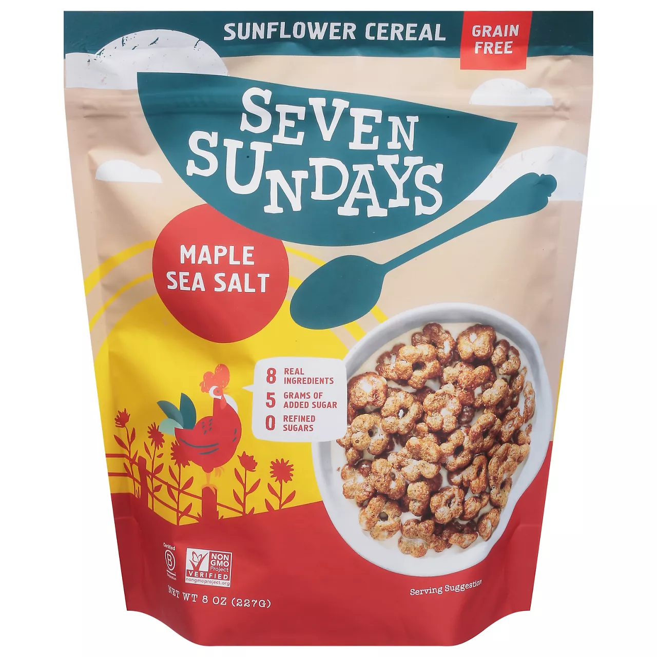 Seven Sundays Sunflower Cereal, Grain Free, Maple Sea Salt
