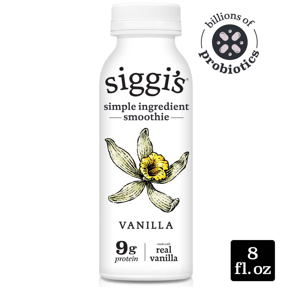 Siggi's Drinkable Yogurt, Vanilla, Whole Milk, Probiotic