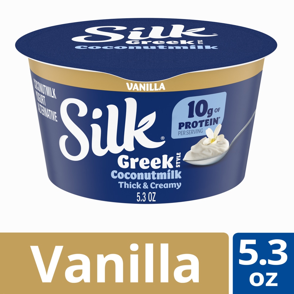 Silk Greek Style Vanilla Coconut Milk Yogurt Alternative