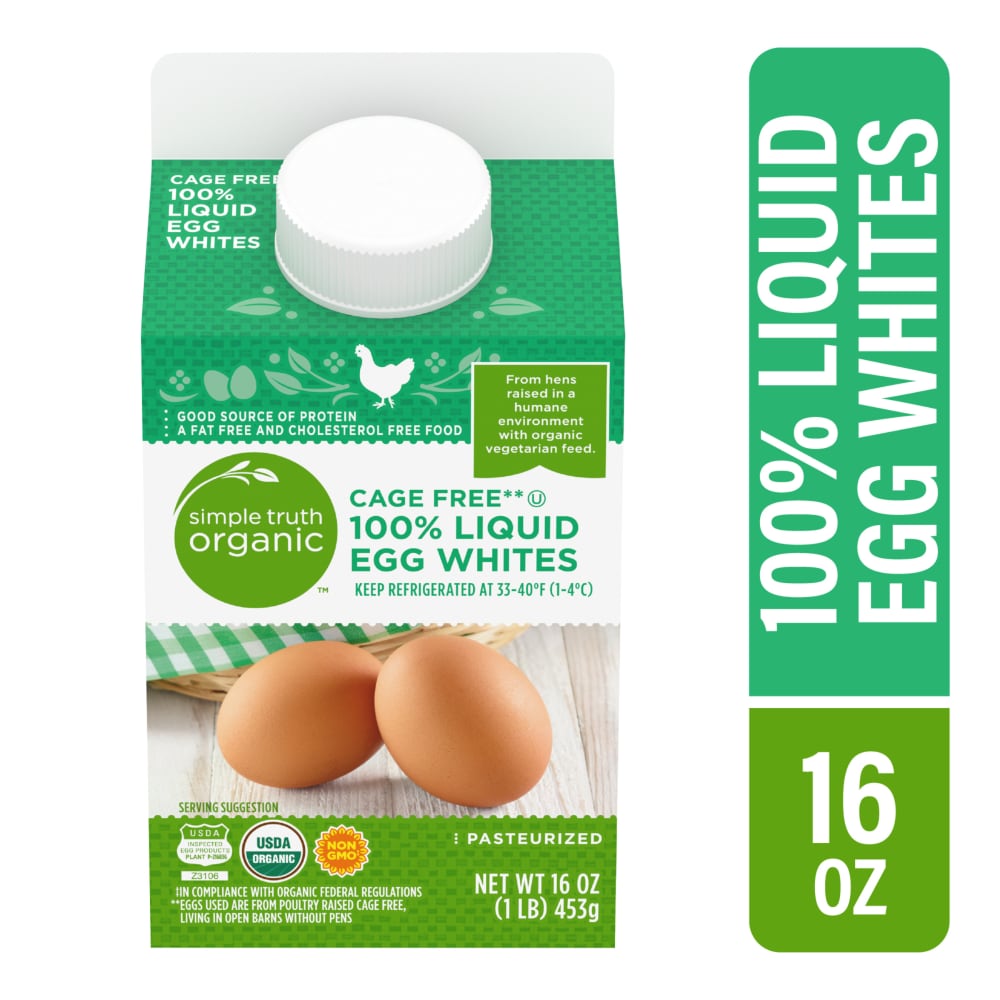 Simple Truth Organic Cage Free 100% Liquid Egg Whites