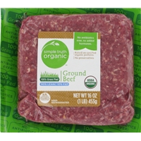 Simple Truth Organic Ground Beef 90% Lean 100% Grass Fed