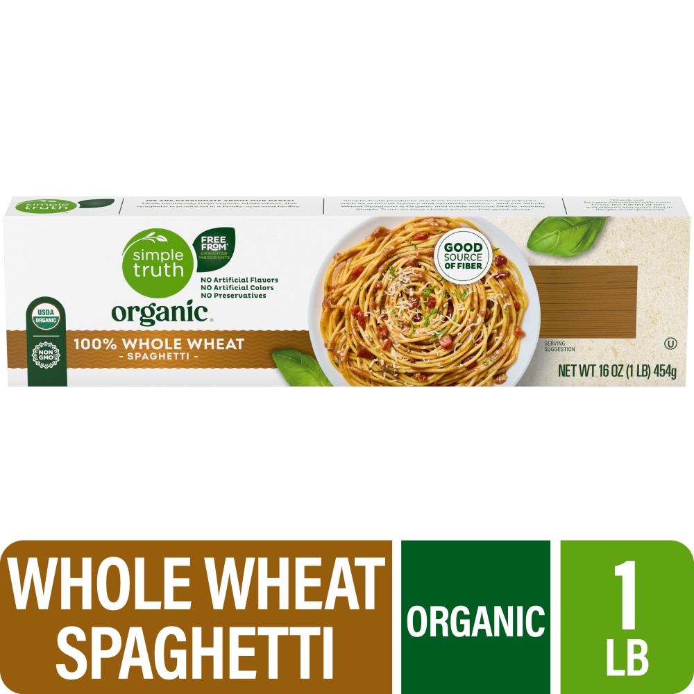 Simple Truth Organic® 100% Whole Wheat Spaghetti