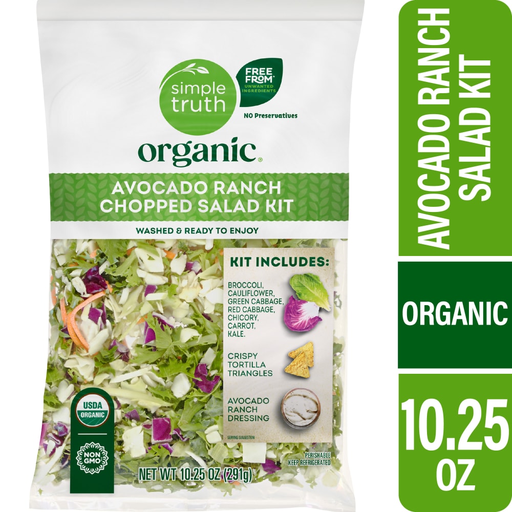 Simple Truth Organic® Avocado Ranch Chopped Salad Kit